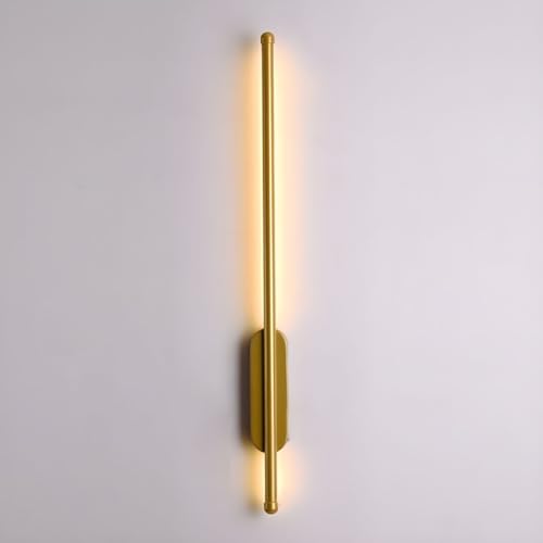 Image of Groeien Modern 3 Color LED Wall Sconce Luxe Baton Wall Light for Bedroom Living Room Corridor Lighting Fixtures Wall Mount(Warm+Natural+Coolwhite)(Luxe Baton)