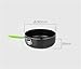 Compatible for BRS-P26 Multifunctional Non-stick Cookware, Portable Outdoor Pot and Pan Set for Camping and Barbecue