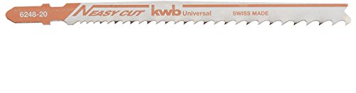 Preisvergleich Produktbild KWB 6248-20 Easy Cut Stichsägeblätter Universal, Einnockenschaft