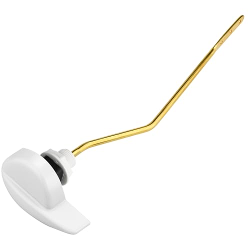 Image of Compatible with TOTO Toilet Handle Replacement Parts Kit, Universal THU068#CP Trip Lvr for St743S Side Mount Toilet Flush Tank Lever Handle for TOTO Kohler Toilet Tank, 1-Pack Bright White