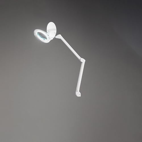 Lampe de bureau LED avec loupe pour éviter la fatigue visuelle
