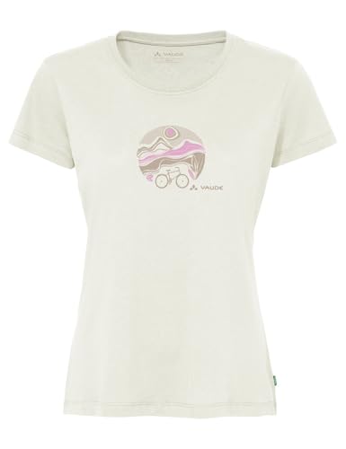 VAUDE Cyclist V T-Shirt Damen Bio-Baumwolle, Offwhite, Gr. 48 – Ansicht 1