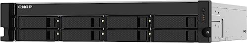 Image of QNAP TS-832PXU-RP-4G 8 Bay High-Speed SMB Rackmount NAS with Two 10GbE and 2.5GbE Ports, Redundant PSU (TS-832PXU-RP-4G-US)