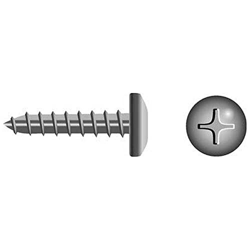 #6 X 3/4 Tornillo Phillips Pan 10 unidades SeaChoice
