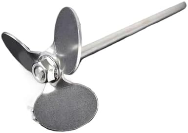 Stainless Steel 3-Blade Stirring Rod - 40mm to 120mm Diameter, Versatile Sizes (70mm Blade) for Lab Mixing, Durable and Efficient Mixing Tool