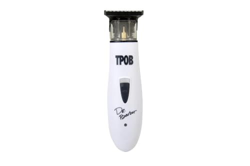 Image of TPOB Ghost X Beard Trimmer Hair Clippers for Men, Professional Hair Trimmer DLC Blade Trimmer Cordless Rechargeable Edgers Clippers Electric Beard Trimmer Shaver for Home use or Barber (Ghost X White)
