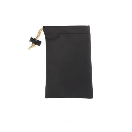 PU Leather Headphone Storage Drawstring Bag, Waterproof Soft Pouch for Earphone and Data Cable, Black(style 1)