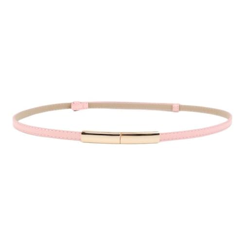 Women's Skinny Belt For Dress Metal Belt Buckle Fashion Casual Slim Spring Metal Buckle Adjustable Belts