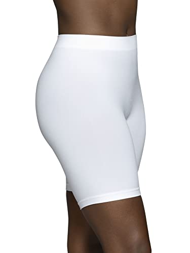 Vanity Fair Women's Seamless Slip Shapewear Shorts, No Show Look Under Dresses, Skirts & Pants