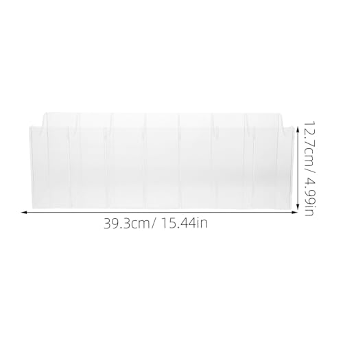 Organiseur ceintures acrylique compact anti-poussière à compartiments VALICLUD - 3
