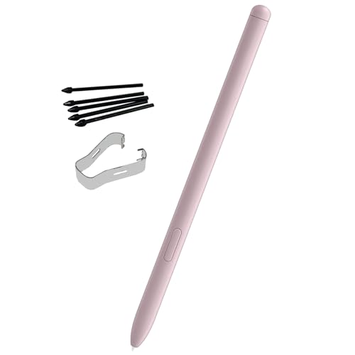 Galaxy Tab S6 Lite S Pen Compatible with Samsung Galaxy Tab S6 Lite EJ-PP610BJEGUJ Stylus Pen, Galaxy Tab S6 Lite Stylus Pen +Tips/Nibs (Pink)