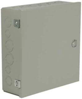 Wiegmann A181806 NEMA 1 Hinged Cutout Box with Knockouts, Steel, 18