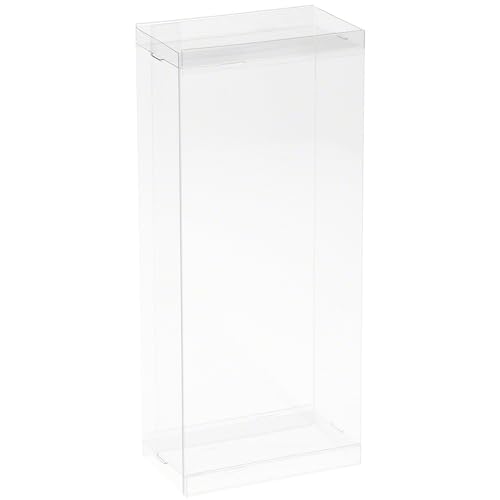 DollSafe Clear Folding Display Box for 7-8 inch Dolls and Action Figures, 4