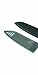 Kuhn Rikon COLORI Chef’s Knife with Safety Sheath, 6 inch/15.24 cm Blade, Black