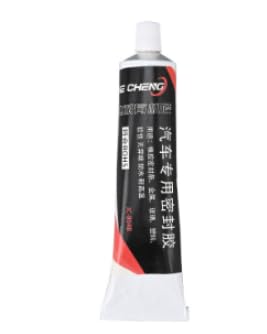 Miioto Karosseriedichtmasse 50ml 2 Stück, Scheibenkleber Auto, Dichtmasse Karosseriekleber Schwarz, Karosserie, Metallkleber, Zweikomponentenkleber für Metall (1)