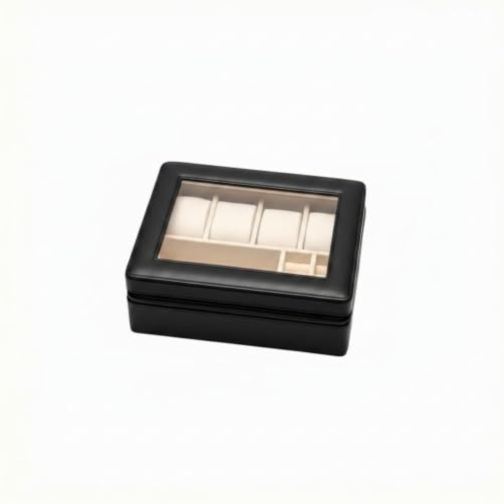 Transparent Window Watch Storage Organizer Box