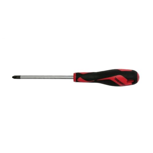 Teng Tools Pozi Drive PZ2 x 3.9 inch / 100mm Screwdriver with Ergonomic, Comfortable Handle - MD962N4