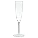 Produktbild Klar Premium Qualität Kunststoff Champagner Flöten 148 ml, 8 Stück