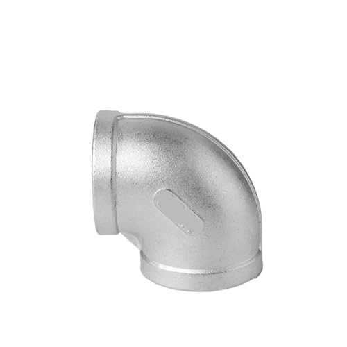 Codo fontanería acero inoxidable 316L G1/2 rosca interna para tubería de agua 5