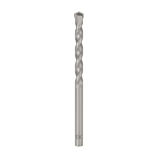 Image of JD Brands Masonry Drill Bits – 5.5mm, 6.5mm, 7mm, 8mm & 10mm – Concrete, Brick, Block, Stone & Wall Drilling Bits – Durable Tungsten Carbide Tip for Power Drills (10mm)