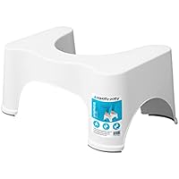 Squatty Potty Original Bamboe Omdraaien 7 Inch & 9 Instelbaar Hoogte Badkamer Toilet Stoel Bruin 2709710400
