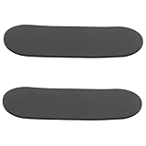 MUELODSIC 2個 ドラムリング保護ステッカー パッド ドラムフーププロテクタ