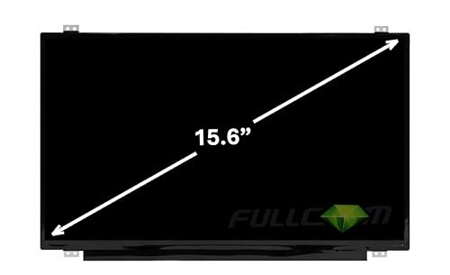 Image of New 15.6 inch Screen Compatible with NV156FHM-N46, NV156FHM-N41,NV156FHM-N42 V5.0, NV156FHM-N43 Also fit LM156LF1L02, BH156EA2S IPS FHD 1080P Replacement Screen