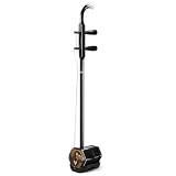 JWQFBC Erhu Anfänger Set, 2-saitige Chinesische Violine Instrument mit Tasche – Erhu Geige für Profis, Professionelle Performance-Klasse, klassisches Schwarz