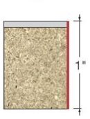 Freud 42-110 1/2" Diameter 1" Cut Depth 2-Flute Bearing Flush Trim Router Bit with 1/2" Shank