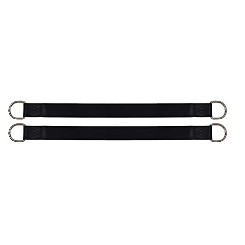 ANCLLO Tree Swing Hanging Straps Kit-5ft Extra Long Strap with Safer Lock Snap Carabiner Hooks Perfect for Tree Swing and Hammocks - Image 2