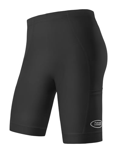 INBIKE Culotte Ciclismo Hombre Ropa Ciclista Pantalon Corto Gel MTB Pantalones Pantalón Btt Ropa Bicicleta Montaña Equipamentos Negro L