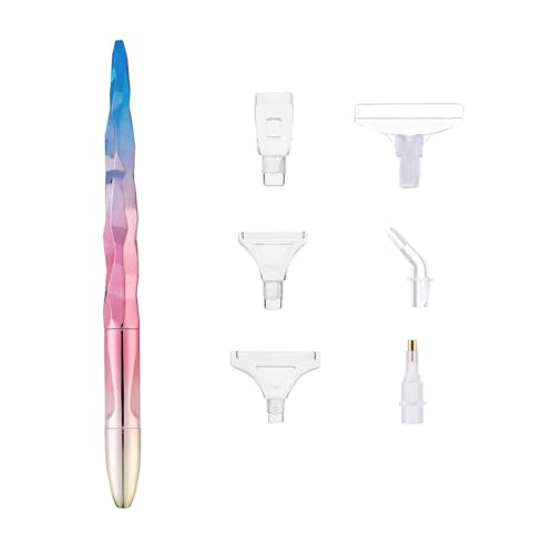 5D Art Pen Set for and Craft Enthusiasts Ergonomic Drill Pen with Versatile Accessories Perfect for Gem Art Projects (B, One Size)