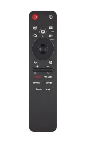 Image of BLACKSHEEP LG Original AI Magic Remote Control (MR25GA) for All LG TVs: OLED, QNED, UHD, LED, LCD with AI, Pointer and Alexa Voice - Only for 2025 Models and Above (NOT Below 2025 Models)