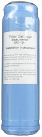 WattsWater Granular Activated Carbon - 9.75" x 2.7" GAC Water Filter Cartridge Replacement - Effectively Removes Chlorine, Sediments, Taste and Odor