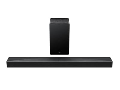 TCL Barra de Sonido Q65H 5.1 Canales para TV 580 vatios Cine en casa Sonido Cine Envolvente expansión de Sonido Dolby Atmos DTS:X Bluetooth 5.3 HDMI eARC Mando a Distancia único USB