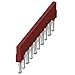 3030328, Plug-in Bridge, 10pos, Pitch: 8.2 mm, red, FBSL 10-8