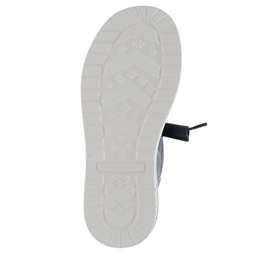 Nautica Kids Boys Youth Comfort Loafers, Lace-Up Boat Shoe, Lightweight Casual Stretch Sneaker-Littl