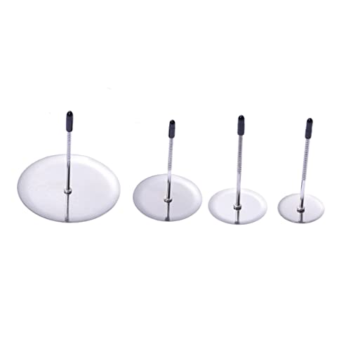 OKUMEYR 4pièces Kit Pâtisserie Acier Inoxydable Ongles à Fleurs Cake Lifter avec Aiguilles Et Ciseaux Plastique Outils pour Décoration Gâteau Et Transfert Fleurs pour Pâtisserie Et Fondant