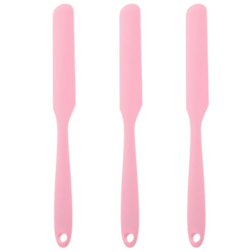 Baluue Silicone Waxing Sticks Set 3pcs Non-stick Wax Applicators for Hair Removal Body Hair Removal Tool Wax Spatula