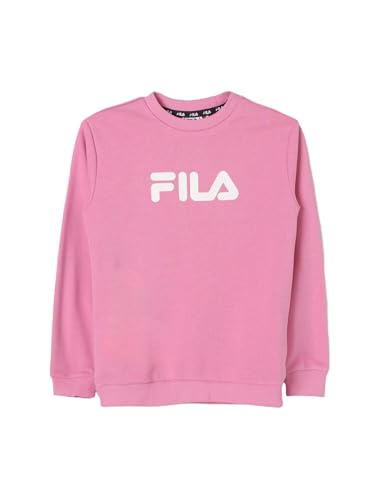 Sweat FILA Sordal pour enfants unisexes, le pull col rond classique et durable au quotidien