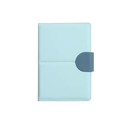 PRXKER Thicken A5 Notebook Leather Journals Writing Magnetic Closure Hardcover Notebooks for Work Travel 21cm×15cm/8.2"×5.9" Serviceable