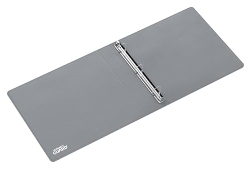 Image of Ultimate Guard Collector's Album QuadRow Slim | Trading Card Collection Binder with Black Xenoskin Cover & Reinforced 3 Heavy Duty D-Ring | Perfect for TCG Sleeves | Holder Album