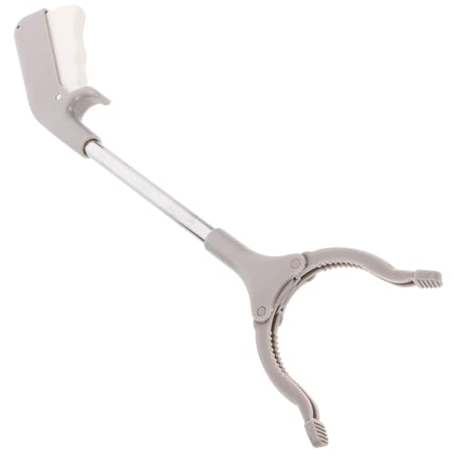 Garneck 2pcs 19 Inch Short Grabber Reacher Tool - Handy Mobility for Trash Pick Up - Lightweight Reaching Assist Tool for Garbage Litter and Leaf Cleanup