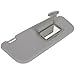 SCITOO Car Sun Visor Assbembly with Mirror Fit for 2002-2012 for Hyundai Getz Gray Without Sunroof(Right Passenger Side)