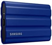 SAMSUNG T7 Shield 2TB, Portable SSD, up to 1050MB/s, USB 3.2 Gen2, Rugged, IP65 Rated, for Photographers, Content Creators and Gaming, External Solid State Drive (MU-PE2T0R/AM, 2022), Blue