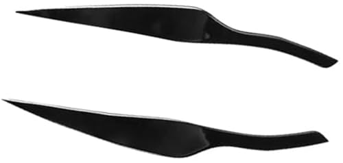 Paupières de phare noir brillant pour BMW Série 3 E90