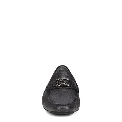 FRANCO CUADRA Men's Driver in Genuine Ostrich Leather 40VVNTS Black3