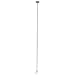 Kingston Brass CCS381T 38-Inch Ceiling Post For CC3141, Polished Chrome