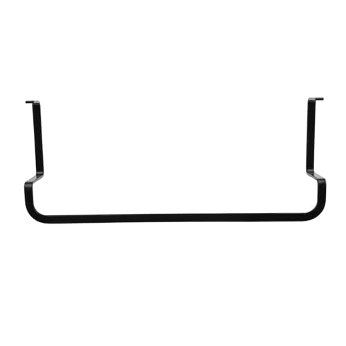 NiuLumea Toallero calefactor para radiador, calentador de toallas de metal con ganchos en forma de S, sin necesidad de taladrar, se adapta a la mayoría de radiadores, color negro y blanco, 35 cm o 50