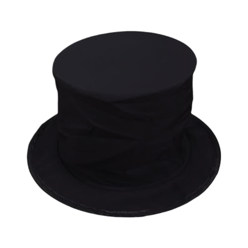 Generico Magician Hat Kids, Role Play Sombreros, Disfraces De Juego, Mago Sombrero Spring Up Top Hats Hats Commedy Show Supplies Capilla